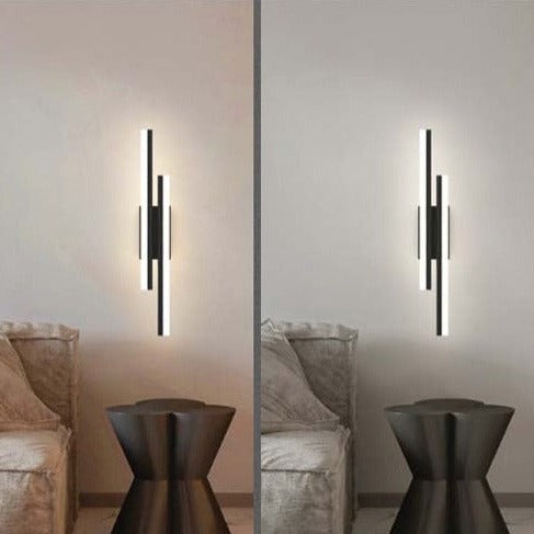 Enkel å montere moderne LED vegglampe for rask og stilfull belysning av gangen.