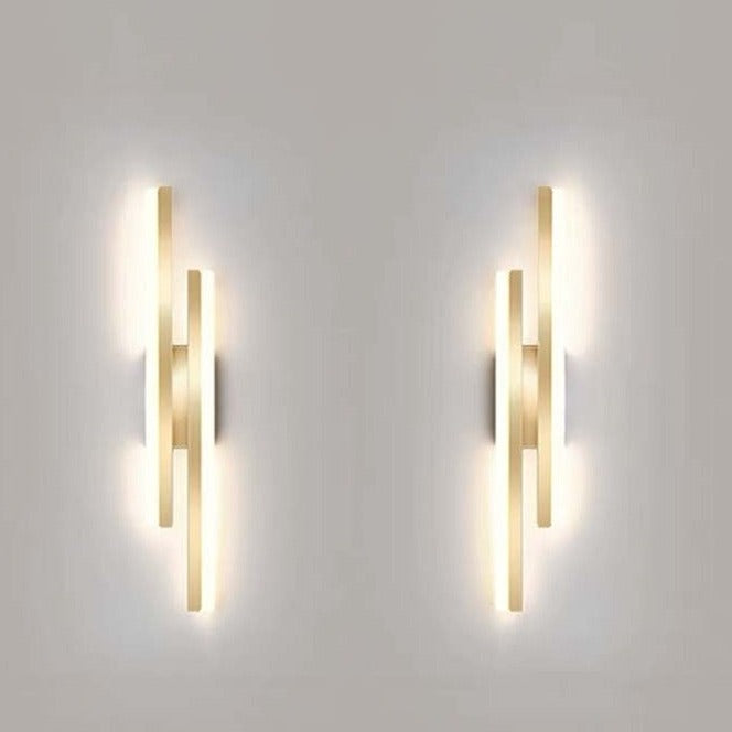 Forny hjemmet med denne moderne LED vegglampen for stilfull og energieffektiv belysning.