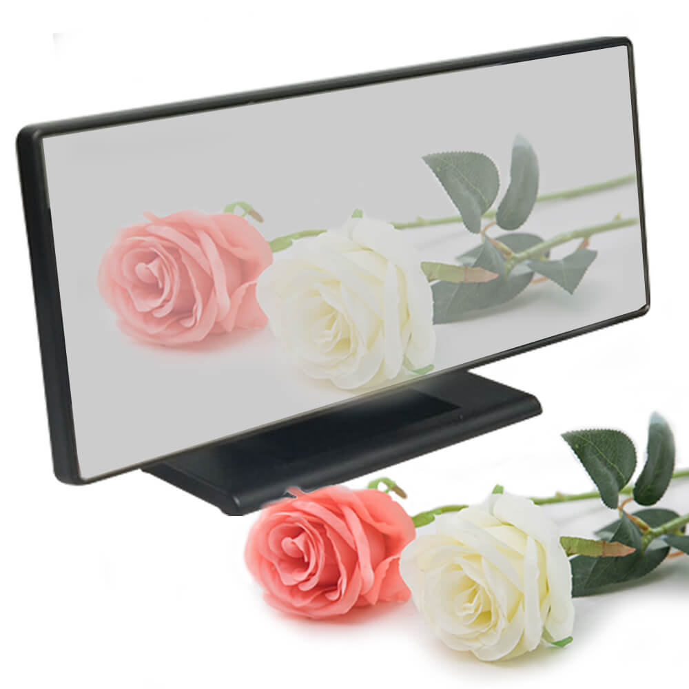 Multifunksjonell vekkerklokke: LED display, speilflate og temperaturvisning, passer til ethvert interiør