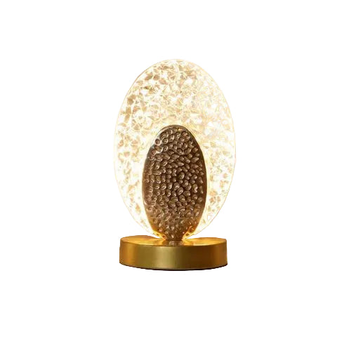 Moderne påfugl bordlampe, elegant design, perfekt for stue, soverom og kontor. Skaper stemningslys.