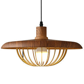 "Moderne pendellampe i imitasjon av trekorn med justerbar ledning og nordisk design, flere fargevarianter."