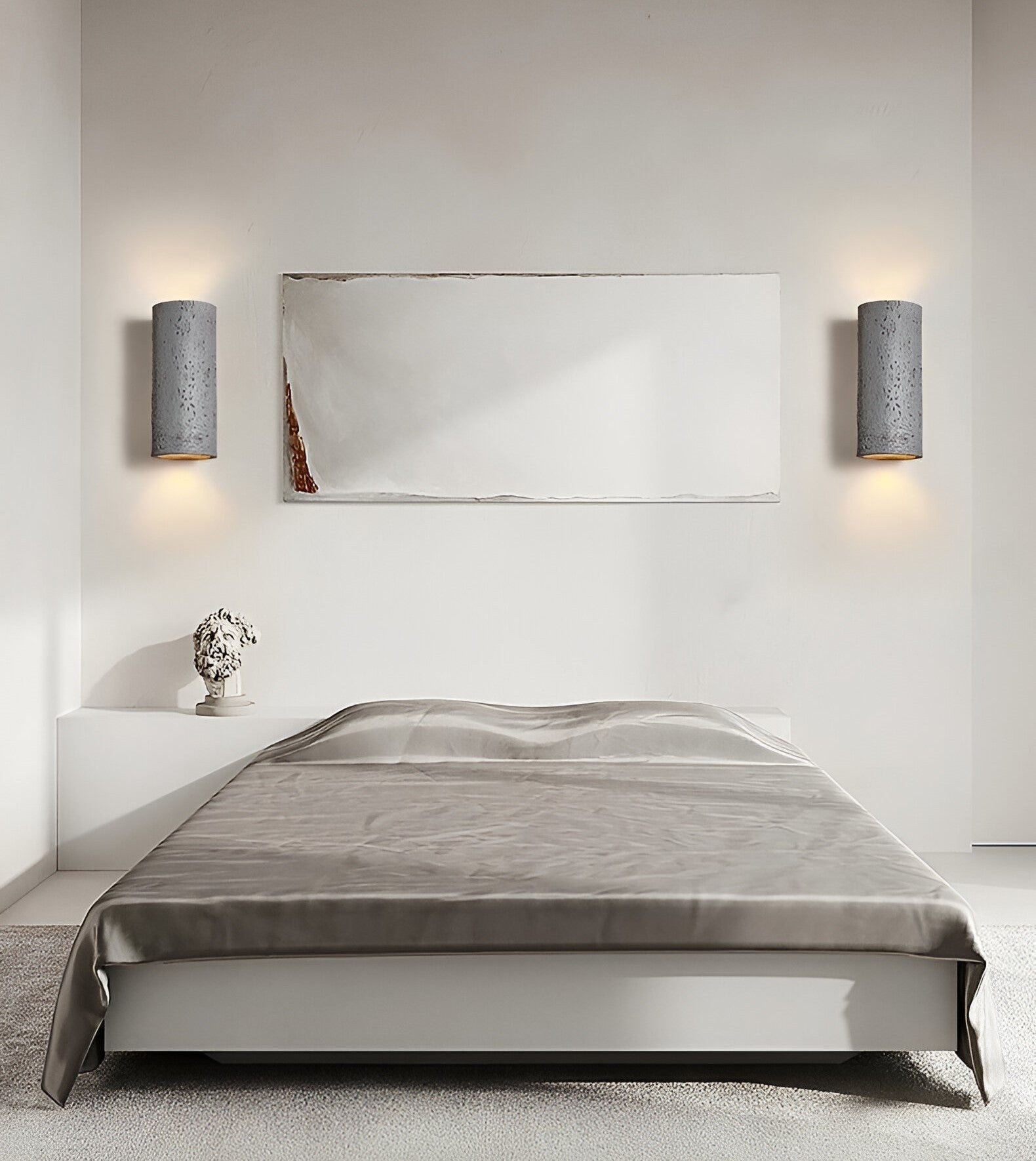 Designlampe for vegg, moderne LED med stilig opp/ned effekt, ideell for hjemmeinnredning.