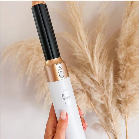 "Multifunksjonell 5-i-1 airstyler for proff hårstyling, med utskiftbare børstehoder og Coanda-effekt teknologi."