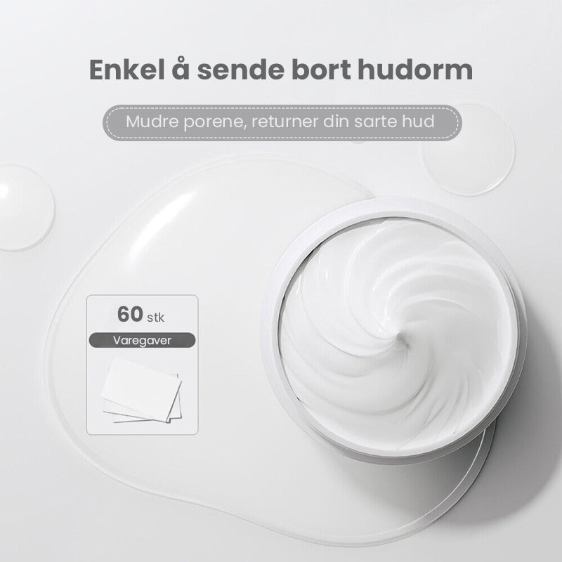 "Nesepore Rensstrimler for dyp rengjøring og hudormfjerning, hvite strimler på ren, glødende hud, skjønnhet og pleie"