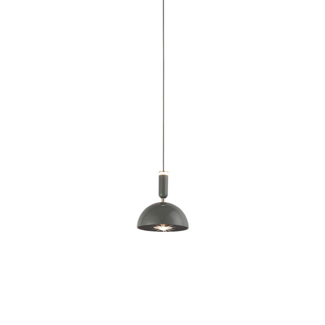 "Nordisk Macaron LED pendellampe i moderne design, minimalistisk stil, tilgjengelig i flere farger, ideell for stuen."