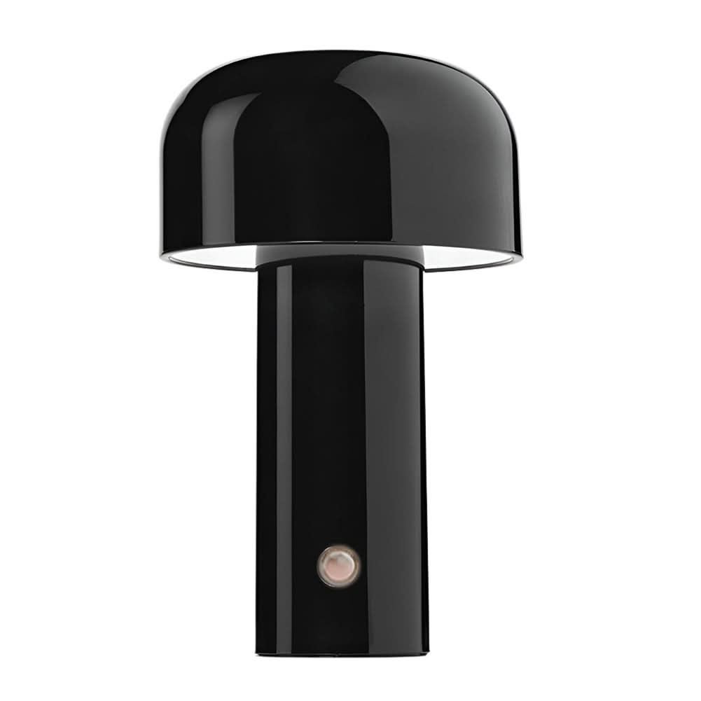 Oppladbar nattbordslampe med berøringsstyring og dimbar LED for soverommet.