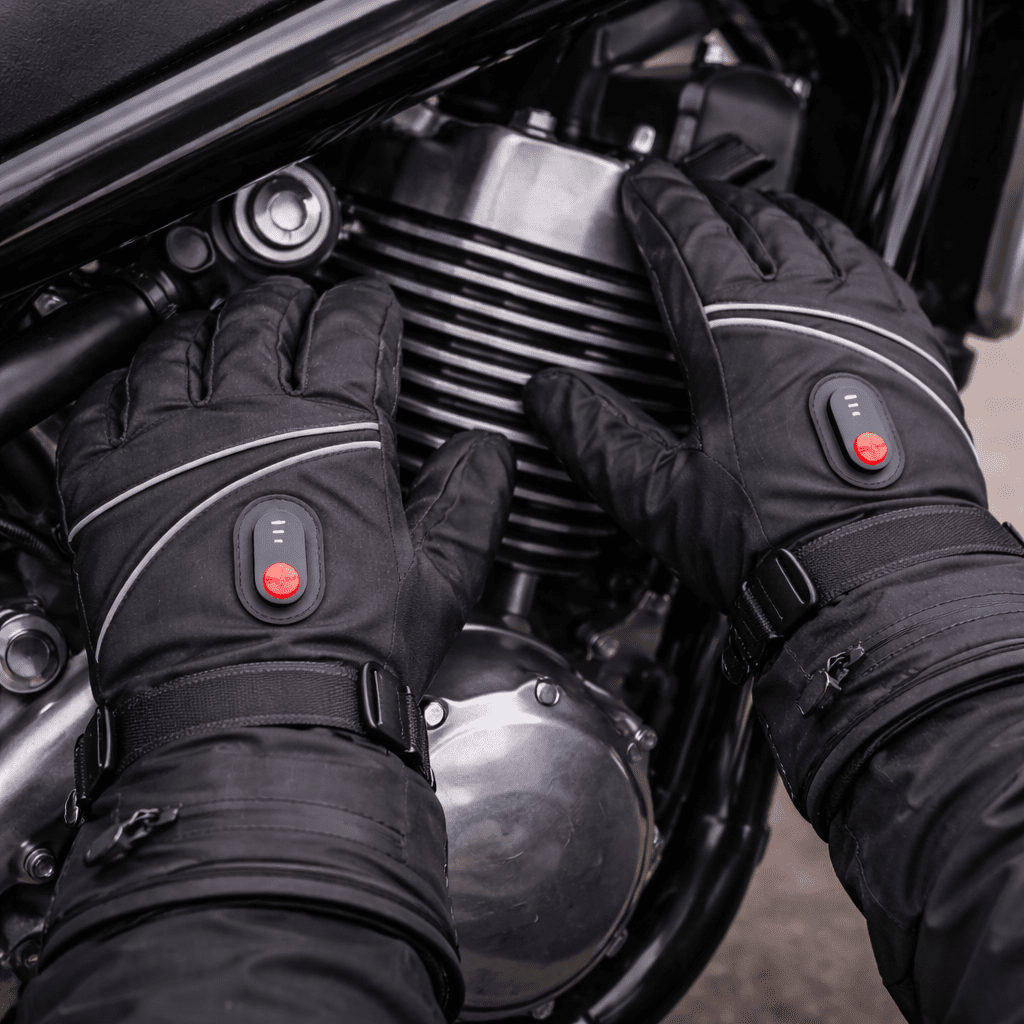 Allsidige unisex varmhansker for snøsport, motorsykkel og fjelltur. Essensielt utendørsutstyr for kalde dager.