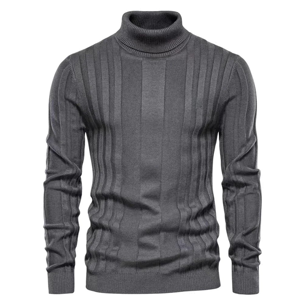 LUCIEN - Beautiful checked sweater for men
