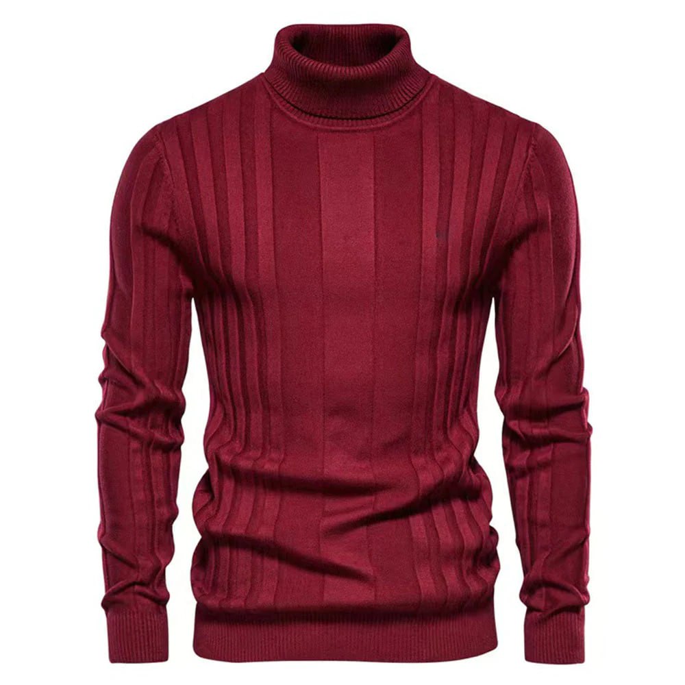 LUCIEN - Beautiful checked sweater for men