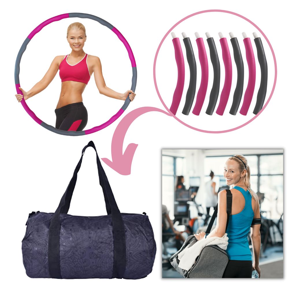 "Polstret justerbar fitness rockering av skum med ergonomisk design for komfortabel hjemmetrening."
