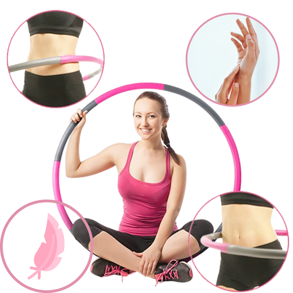 "Polstret justerbar fitness rockering av skum med ergonomisk design for komfortabel hjemmetrening."