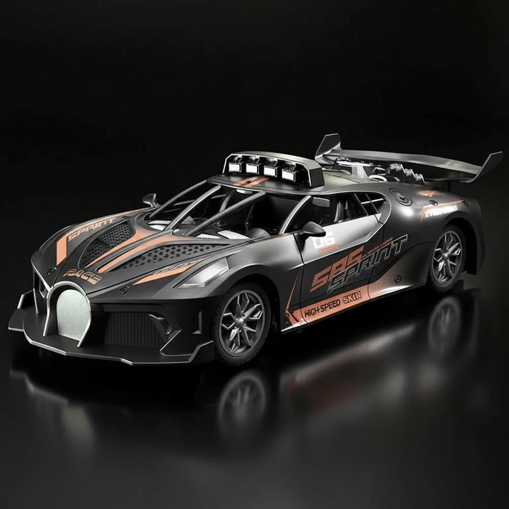 Pakket RC driftbil for barn, klar som gave, elektrisk fjernstyrt hobbybil