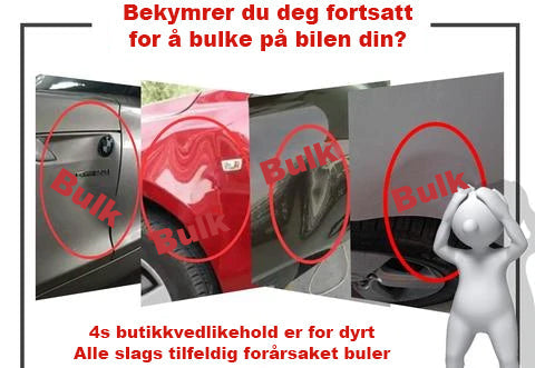 "Robust reparasjonsverktøy for bilbulker med brukervennlig håndtak, ideell for enkel og skånsom bulkfjerning."