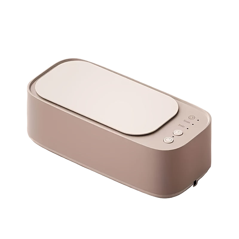 Rosa ultralyd smykkerenser for skinnende ringer og klokker, effektiv smykkepleie.