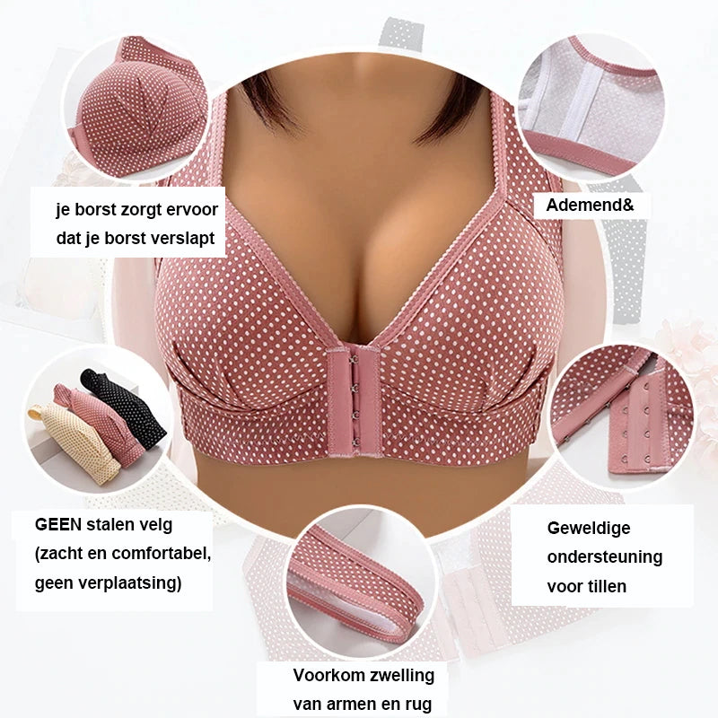 "Sexy, komfortabel push-up BH uten bøyle, justerbare stropper, full-skåle design, pustende stoff for daglig bruk."