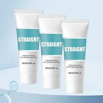 Silk & Gloss hårrettingkrem i elegant tube, gir silkeaktig rett hår uten varme. Naturlig glans og intens pleie.