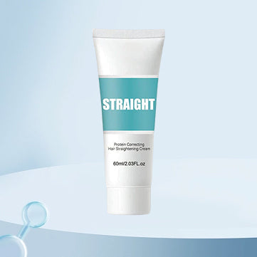 Silk & Gloss hårrettingkrem i elegant tube, gir silkeaktig rett hår uten varme. Naturlig glans og intens pleie.