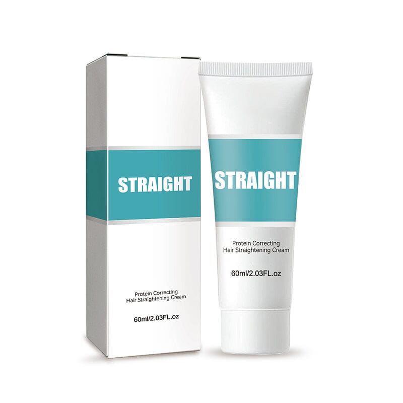 Silk & Gloss hårrettingkrem i elegant tube, gir silkeaktig rett hår uten varme. Naturlig glans og intens pleie.