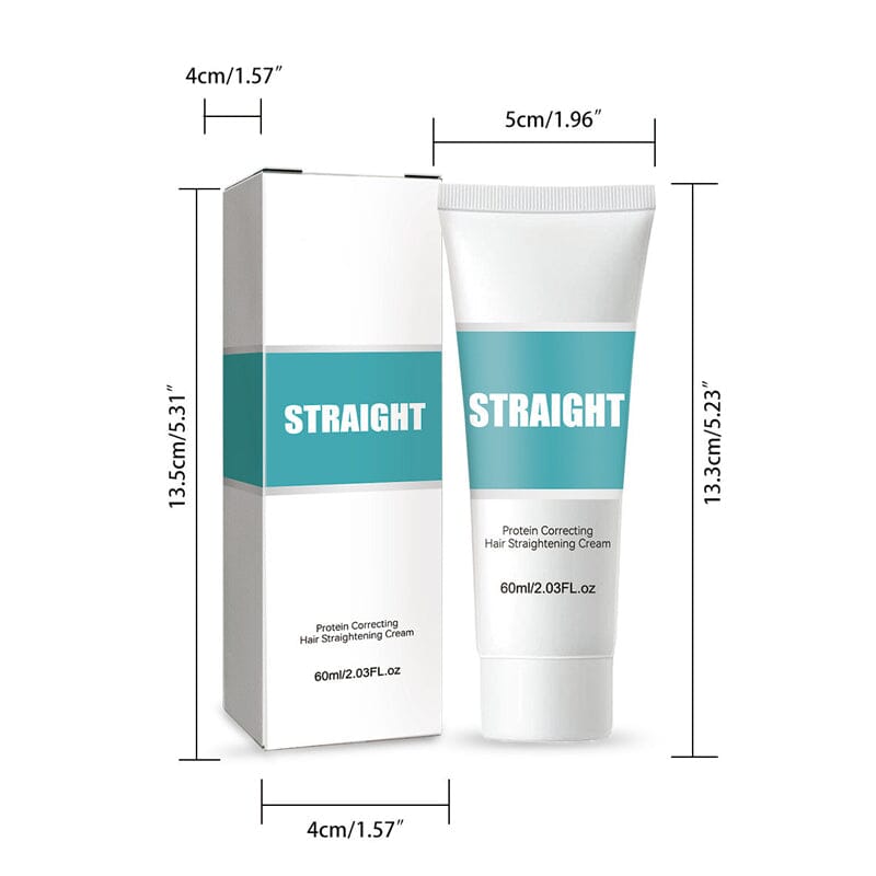 Silk & Gloss hårrettingkrem i elegant tube, gir silkeaktig rett hår uten varme. Naturlig glans og intens pleie.