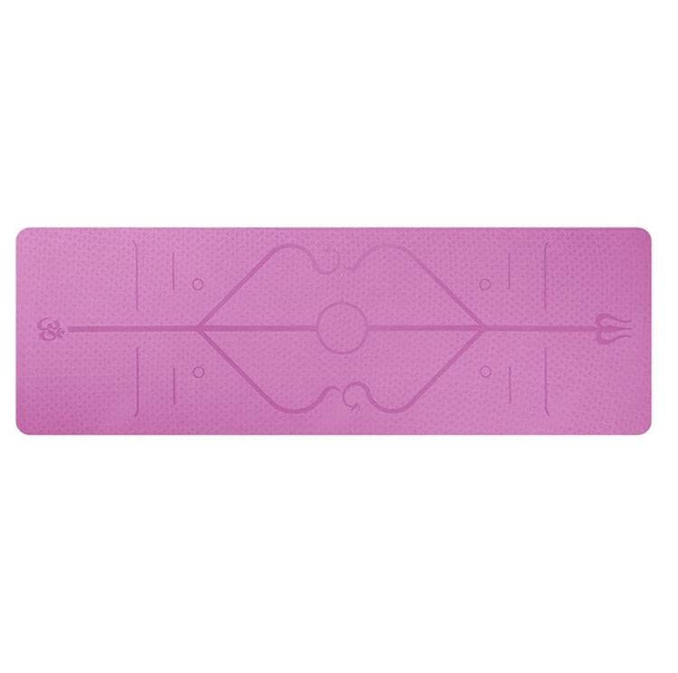 Yogamatte, TPE, sklisikker, miljøvennlig, for yoga, trening og fitness, med stabilitet og komfort.