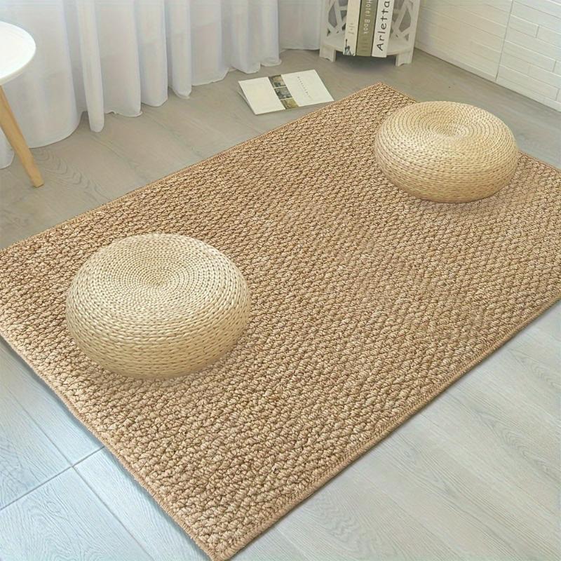Dørmatte Hjem i slitesterk jute-look. Antiskli, vaskbar og rustikk for innendørs og utendørs entre.