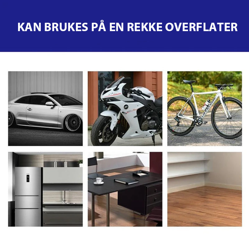 "Slitesterk lakkpenn for bil, allsidig og enkel å bruke, fjerner effektivt riper, tilgjengelig i flere farger."
