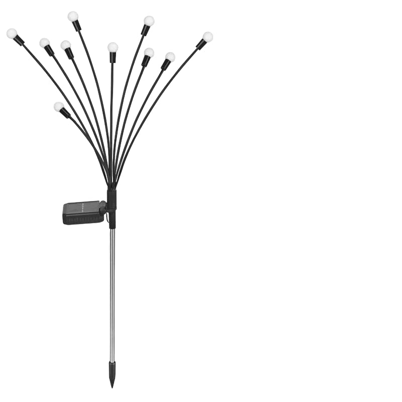 Solcelledrevet hagebelysning med magisk ildflue-effekt. Perfekt som stemningslys og hagedekor.
