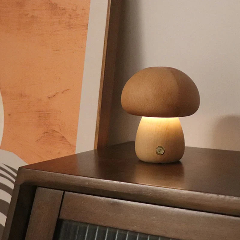 Koselig sopplampe med mykt LED-lys. Ideell berøringskontroll sovelys for barnerom.