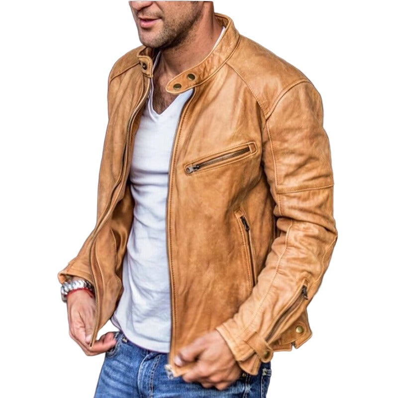 Stilfull herrejakke i klassisk design, perfekt for både fritid og business casual. Værbestandig yttertøy.