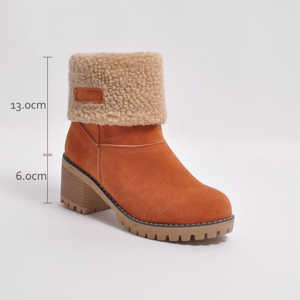 Elegante damestøvler, høydejusterbare og vanntette, perfekt fottøy for kalde måneder.