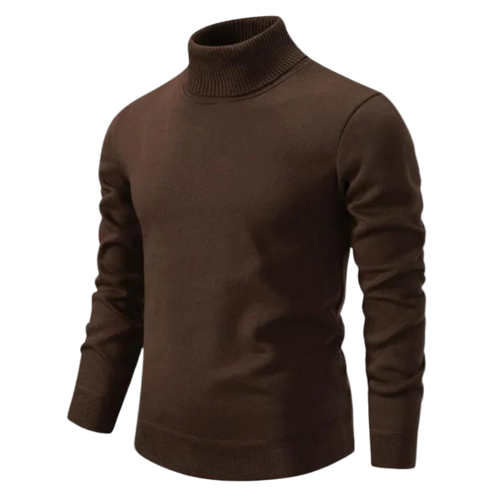 Stilren herresweater i mykt materiale, perfekt for komfortabel og moderne hverdagsbruk. En allround genser for menn.