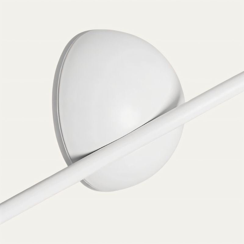 "Tiraha pendellampe, moderne lineær design, justerbar belysning, aluminium og akryl, elegant for stueinteriør."