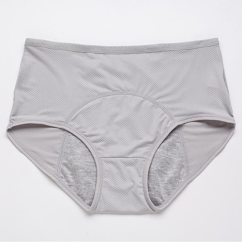"Trelags miljøvennlig lekkasjesikker truse for kvinner i nylon og bomull, komfortabel og luktreduserende."