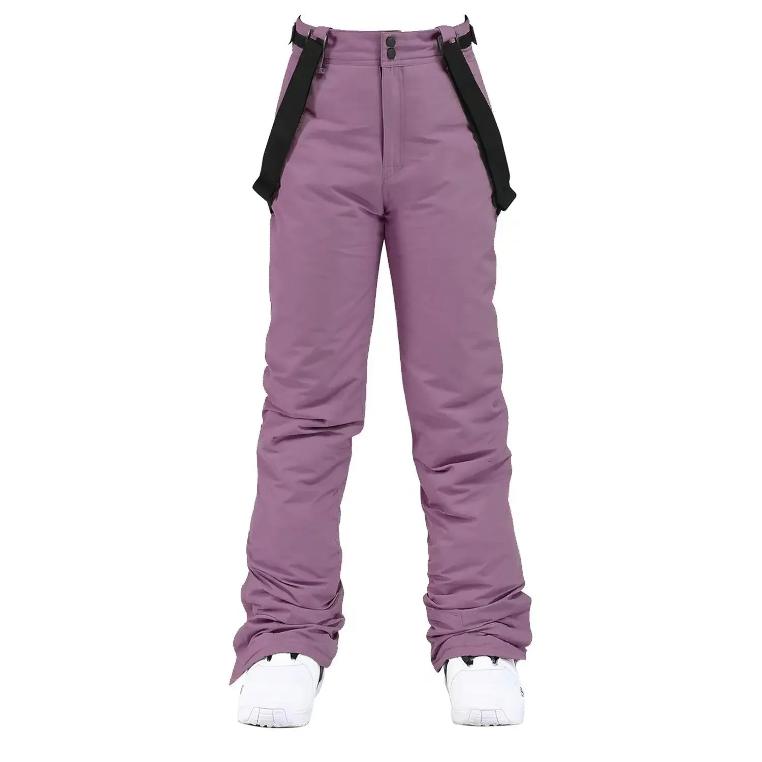 Tykk unisex snøbukse med seler. Ideell for vinterlek, ski og snowboard i all slags vær.