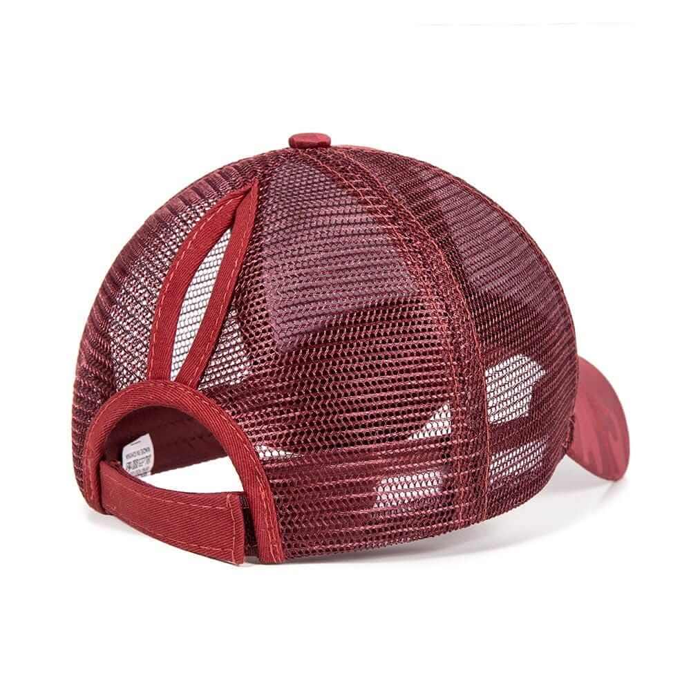 Allsidig unisex lue: Baseballcap i bomullspolyester, ideell for løping og turgåing