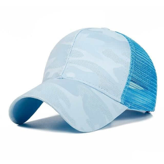 Sporty unisex baseballcap med justerbar rem, egnet for aktiv hverdag og solbeskyttelse