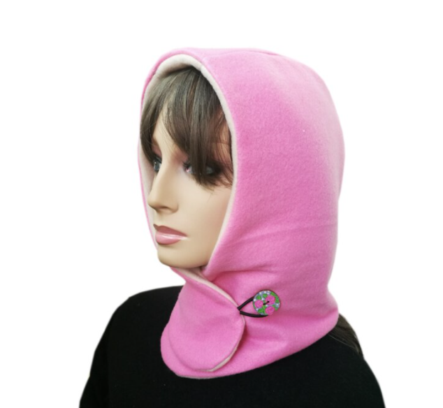 Praktisk unisex hetteskjerf/nakkevarmer for voksne. Varmt til vintersport og fritid utendørs.