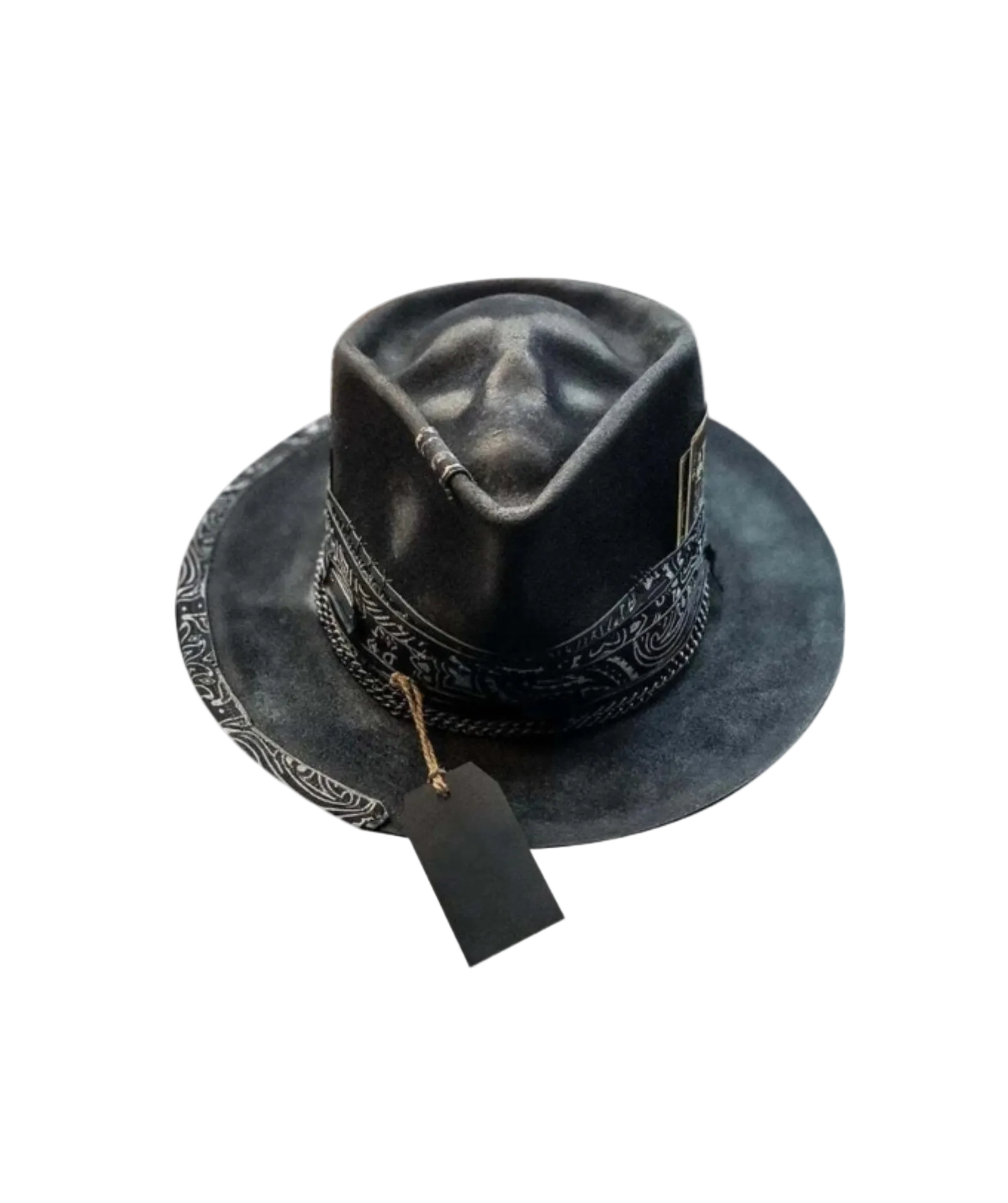 Unisex hodeskalle lue i ullblanding. Trendy og komfortabel beanie for edgy stil og festival.