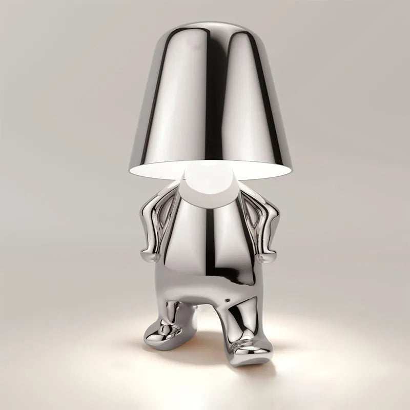 Bordlampe med dimbar LED, perfekt som nattbordslampe med justerbar belysning.