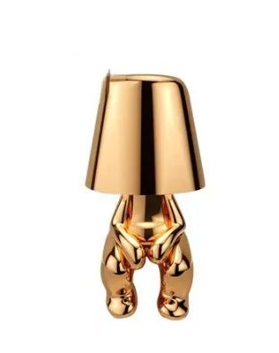 Unisex bordlampe med dimbar LED-teknologi, kompakt størrelse for alle rom og lysdesign.