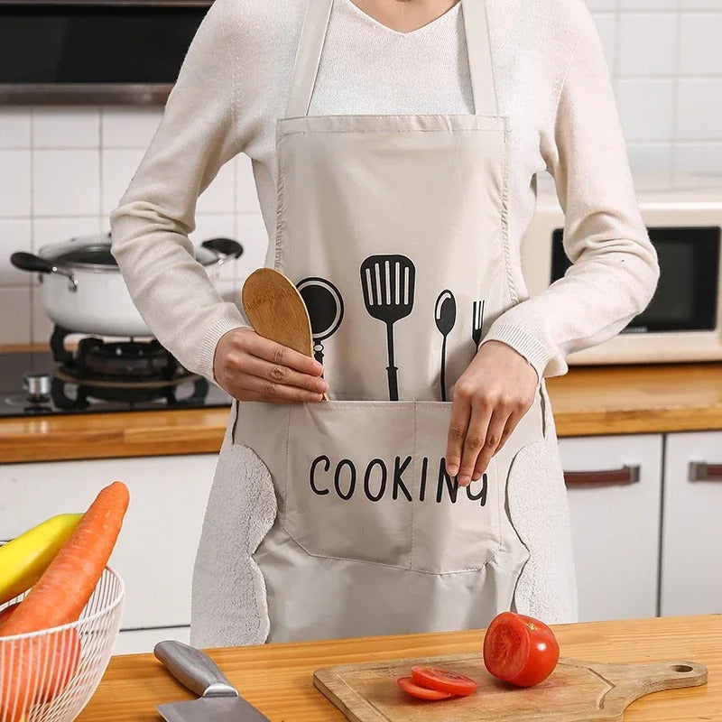 Perfekt gave: Unisex olje- og smussavvisende forkle for alle som elsker matlaging og baking.