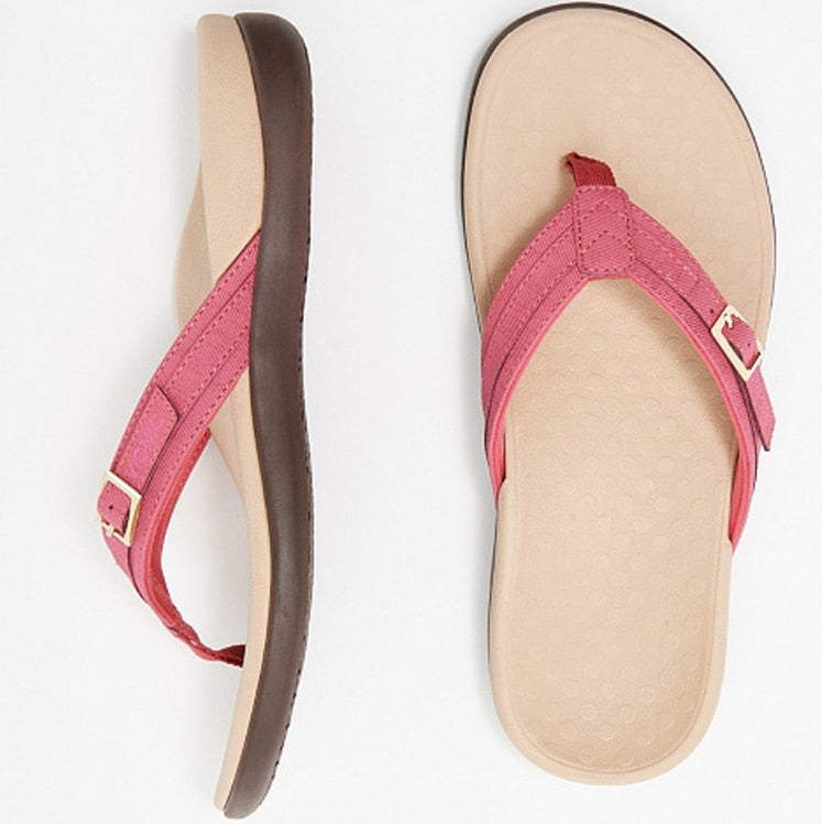 Unisex flip-flops i flere farger, stablet, fremviser utvalget av komfortsko.