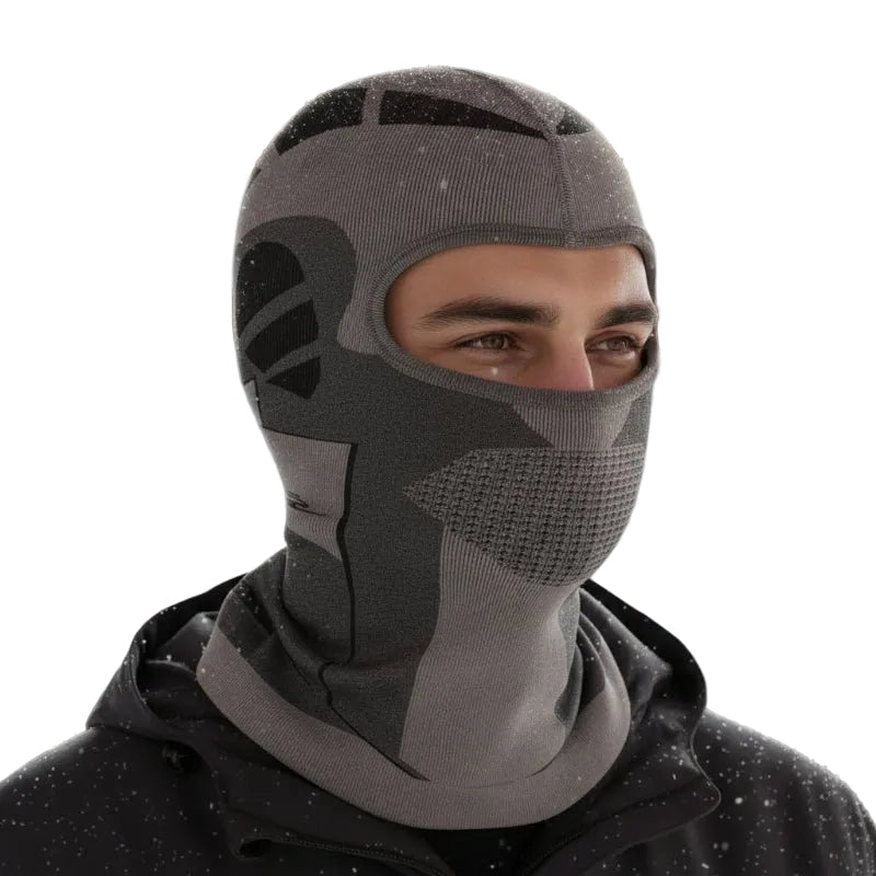 Unisex termisk balaklava for vinteraktiviteter. Myk fleece gir varme og kuldebeskyttelse.