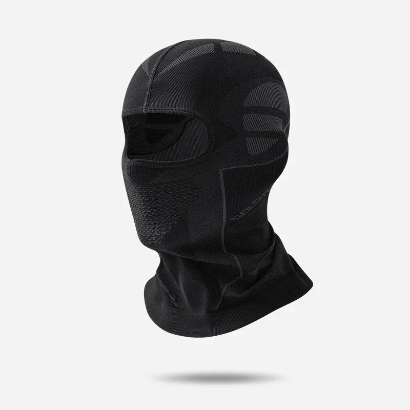 Heldekkende termisk balaklava for ansikt og nakke. Essensiell for ekstreme vinteraktiviteter og kuldebeskyttelse.