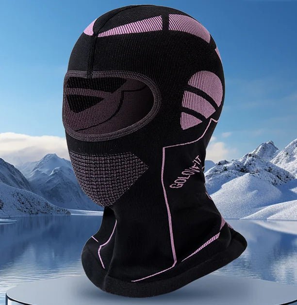 Unisex balaklava for kaldt vær. Tettsittende passform, pustende fleece for ski, snowboard og vinterturer.
