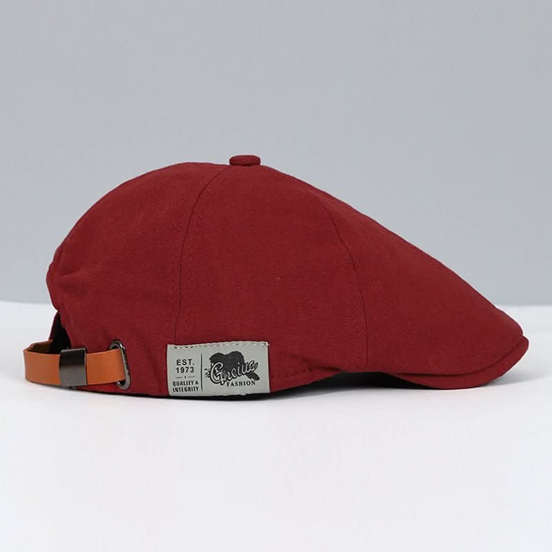 Elegant unisex beret i ull, perfekt for klassisk mote og stiltilbehør. Tidløs fransk stil lue.