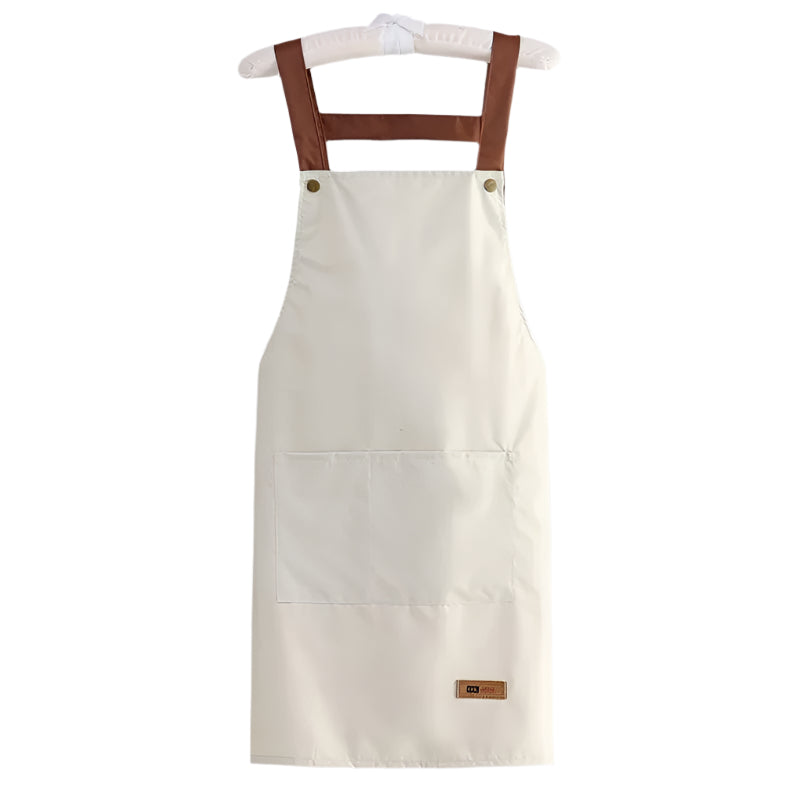 Slitesterkt unisex kjøkkenforkle, vanntett og smussbestandig. Ideelt for matlaging og grilling.