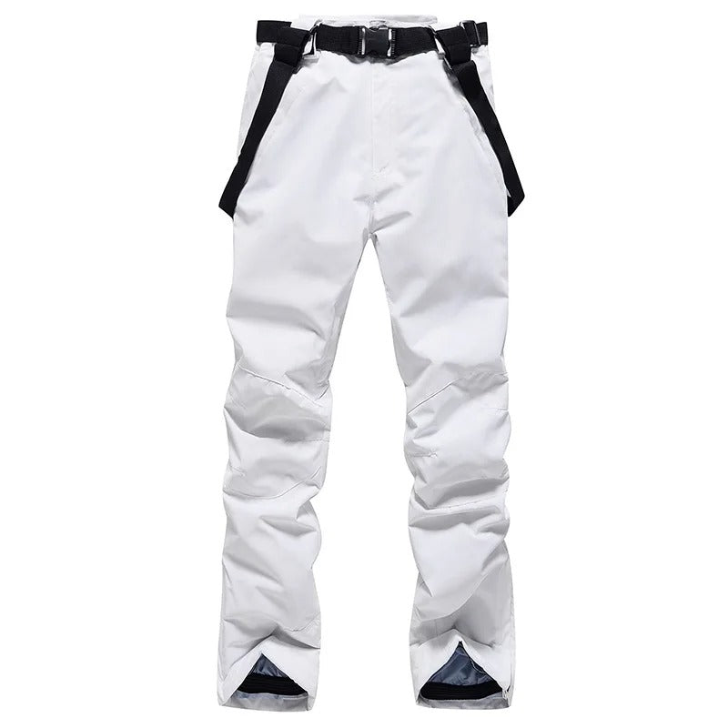 Funksjonelle vinterskibukser for unisex, vanntette for ski, snowboard og vinterlek. Holder deg varm.