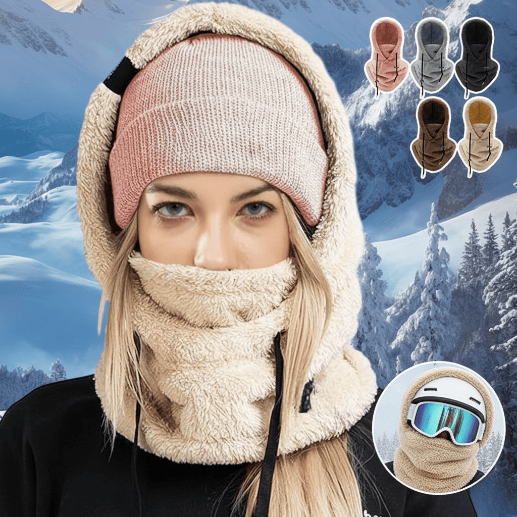 Komfortabel unisex vinterlue med mykt fleecelinning som holder hodet varmt og pustende.