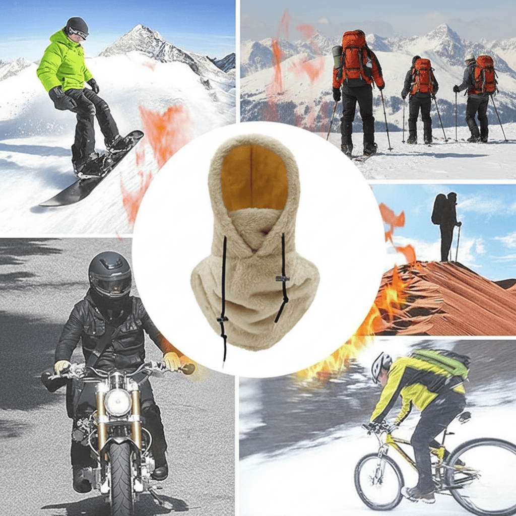 Varm unisex lue med mykt fleecelinning, perfekt for ekstra komfort og beskyttelse mot kulde.